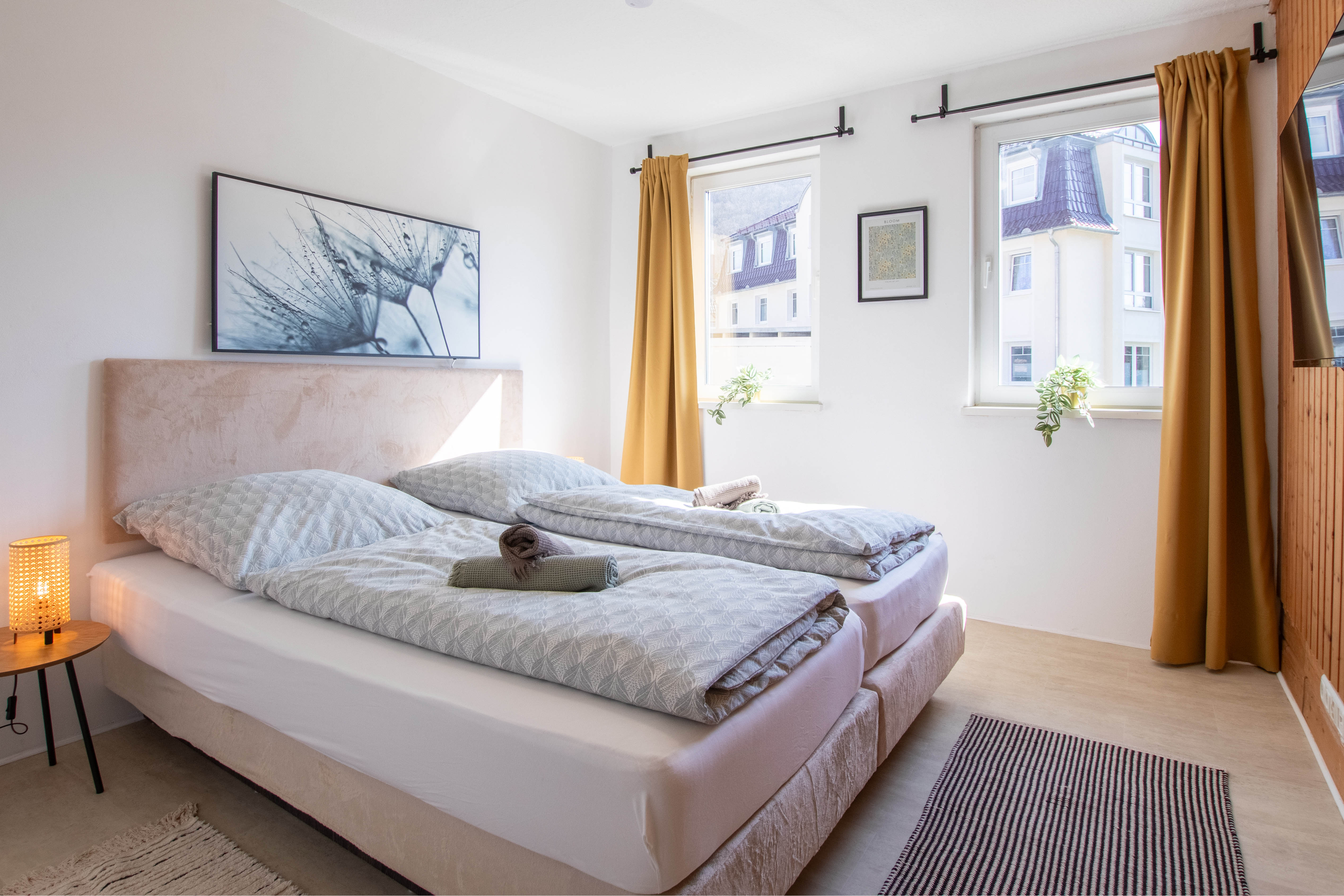 Schlafzimmer Bett Harz Immobile